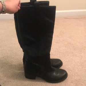 BCBG Tall Black Boots